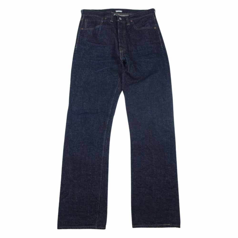 WAREHOUSE ウエアハウス ×JUNKY STYLE DUCK DIGGER ジャンキー スタイル ダック ディガー 1943 大戦モデル 月桂樹ボタン デニム パンツ インディゴブルー系 31【中古】