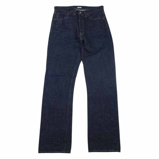 WAREHOUSE ウエアハウス ×JUNKY STYLE DUCK DIGGER ジャンキー スタイル ダック ディガー 1943 大戦モデル 月桂樹ボタン デニム パンツ インディゴブルー系 31【中古】