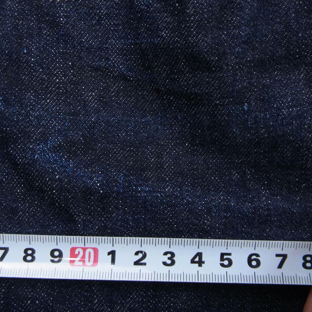 WAREHOUSE ウエアハウス ×JUNKY STYLE DUCK DIGGER ジャンキー スタイル ダック ディガー 1943 大戦モデル 月桂樹ボタン デニム パンツ インディゴブルー系 31【中古】