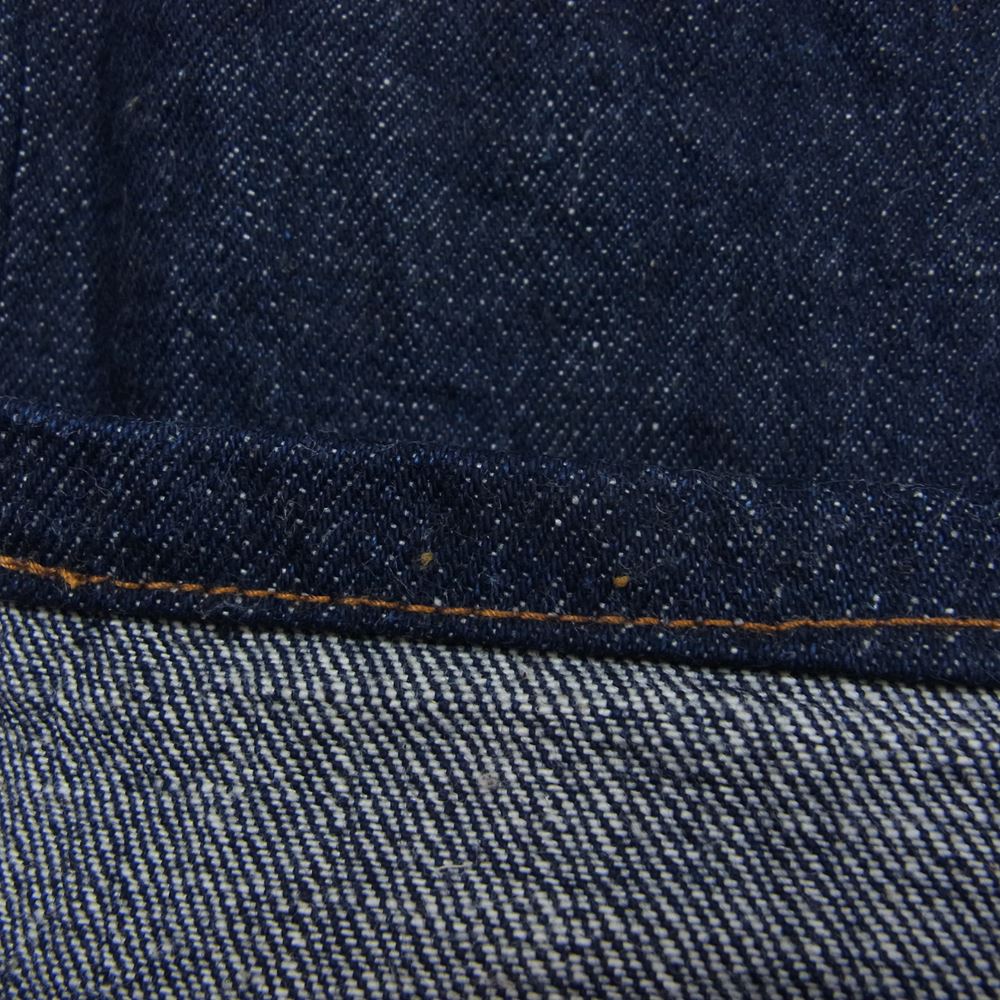 WAREHOUSE ウエアハウス Lot 1001XX 1915MODEL ボタンフライ サスペンダーボタン インディゴ デニム パンツ インディゴブルー系 32【中古】