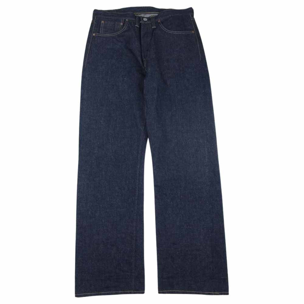 WAREHOUSE ウエアハウス Lot 1001XX 1947MODEL ONE WASH Denim Pants ワンウォッシュ 裾上げ デニム パンツ インディゴブルー系 33【中古】