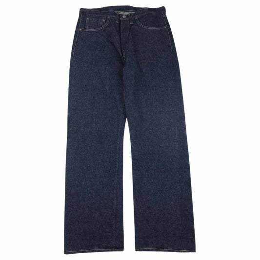 WAREHOUSE ウエアハウス Lot 1001XX 1947MODEL ONE WASH Denim Pants ワンウォッシュ 裾上げ デニム パンツ インディゴブルー系 33【中古】