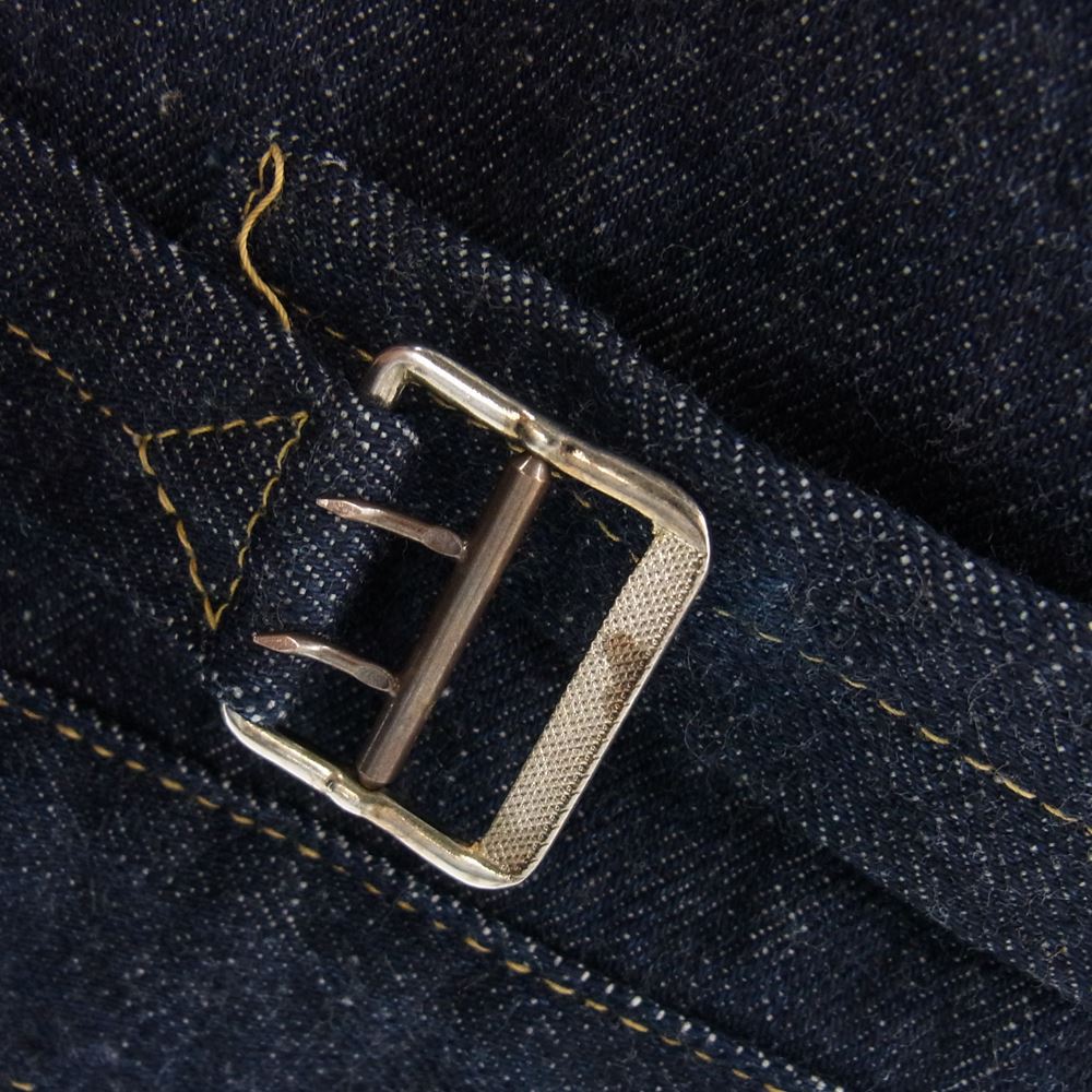 WAREHOUSE ウエアハウス 2001XX DEAD STOCK BLUE 1947MODEL 1st ONE WASH 1枚袖 デニム ジャケット ネイビー系 42【中古】