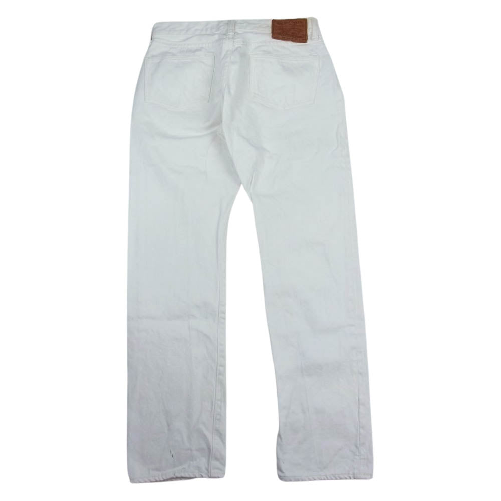 The REAL McCOY'S ザリアルマッコイズ 991WH JOE McCOY ジョーマッコイ ホワイト デニム パンツ ホワイト系 29【中古】