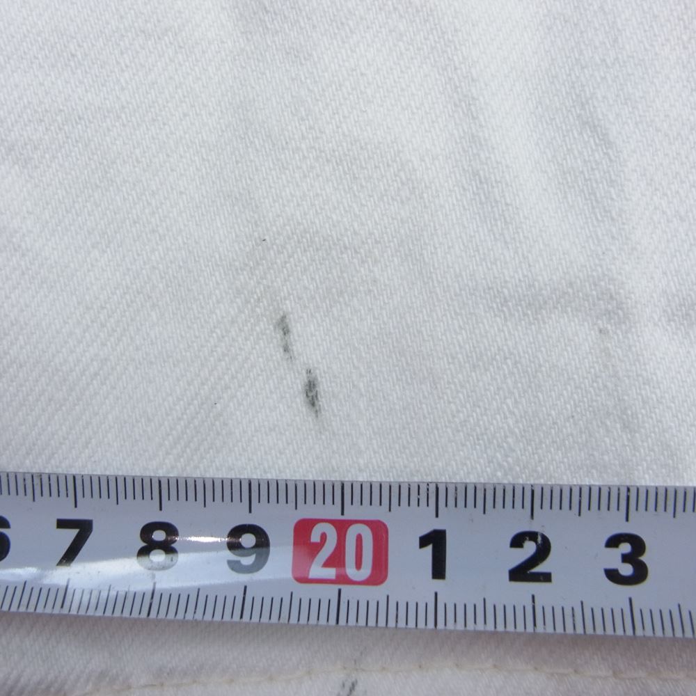 The REAL McCOY'S ザリアルマッコイズ 991WH JOE McCOY ジョーマッコイ ホワイト デニム パンツ ホワイト系 29【中古】