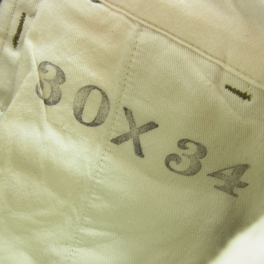 サイクルマン 41 Trousers ヘリンボーン トラウザー パンツ カーキ系 30【中古】