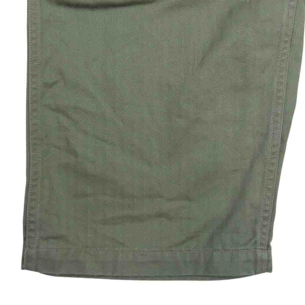 The REAL McCOY'S ザリアルマッコイズ P-44 UTILITY TROUSERS モンキーパンツ ミリタリー パンツ カーキ系【中古】