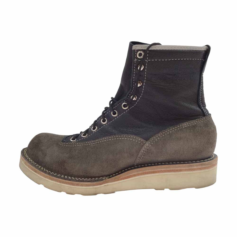 WESCO ウエスコ 2TONE JOBMASTER Raptor Sole 2トーン ジョブマスター ブーツ ブラック系 グレー系 内側実寸サイズ約27.5㎝【中古】