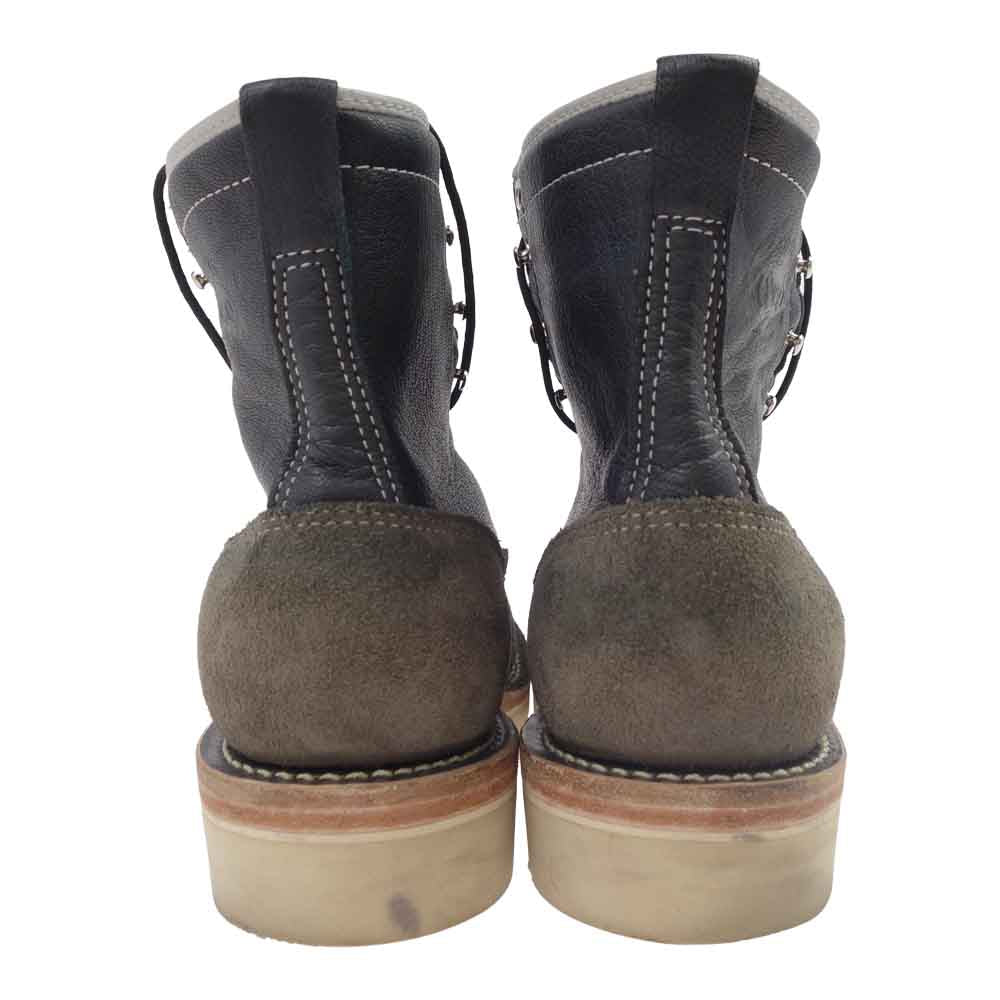 WESCO ウエスコ 2TONE JOBMASTER Raptor Sole 2トーン ジョブマスター ブーツ ブラック系 グレー系 内側実寸サイズ約27.5㎝【中古】
