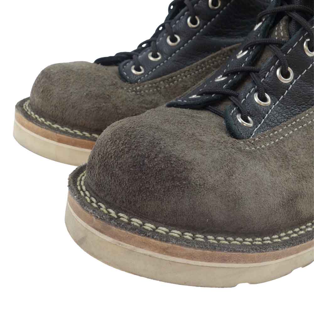 WESCO ウエスコ 2TONE JOBMASTER Raptor Sole 2トーン ジョブマスター ブーツ ブラック系 グレー系 内側実寸サイズ約27.5㎝【中古】