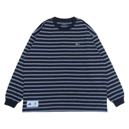 WTAPS ダブルタップス CROSSBONES L/S TEE クロスボーン 長袖 Tシャツ ロンT ブラック系 3【中古】