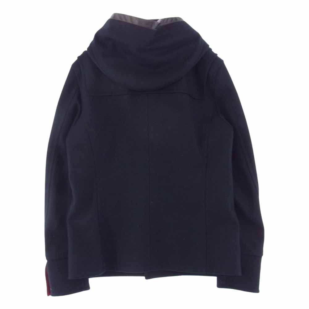LOVELESS ラブレス 61F88-611-29 シャドー ロゴ ナイト 裏地総柄 ダッフル コート ネイビー系 L【中古】