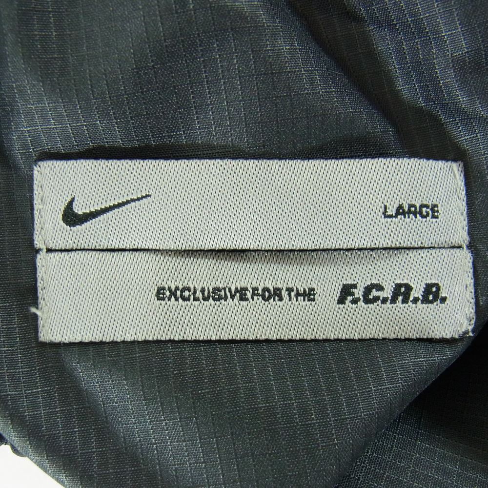 F.C.R.B. エフシーアールビー CLIMA-FIT クリマ フィット ロゴ ナイロン リップストップ パンツ ブラック系 L【中古】