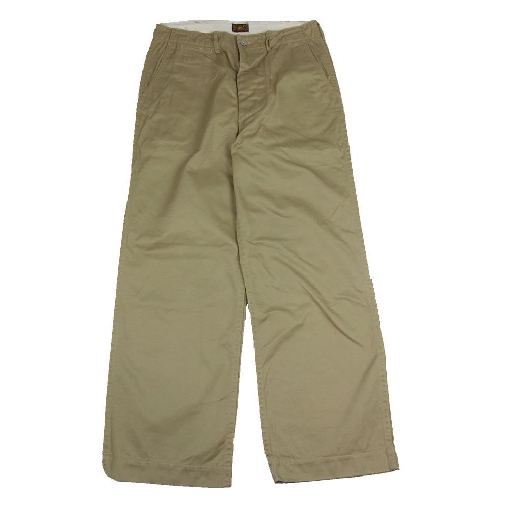 The REAL McCOY'S ザリアルマッコイズ U.S.ARMY 41 KHAKI TROUSERS アーミー トラウザー チノ パンツ ベージュ系 30【中古】