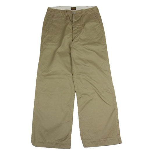 The REAL McCOY'S ザリアルマッコイズ U.S.ARMY 41 KHAKI TROUSERS アーミー トラウザー チノ パンツ ベージュ系 30【中古】