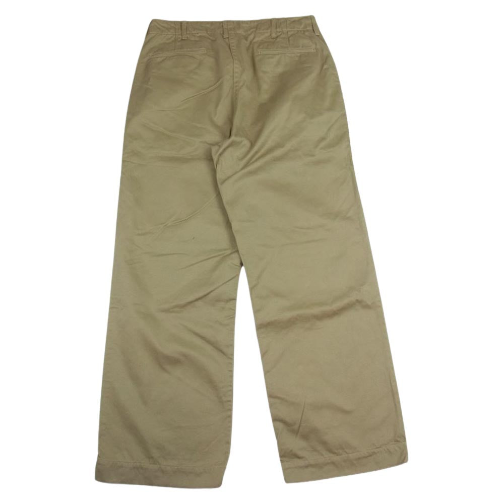 The REAL McCOY'S ザリアルマッコイズ U.S.ARMY 41 KHAKI TROUSERS アーミー トラウザー チノ パンツ ベージュ系 30【中古】