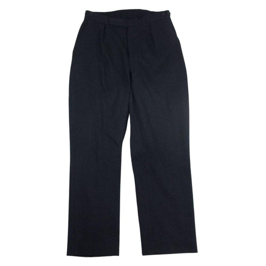 The REAL McCOY'S ザリアルマッコイズ JOE McCOY ジョーマッコイ ウール トラウザー パンツ ブラック系 32【中古】