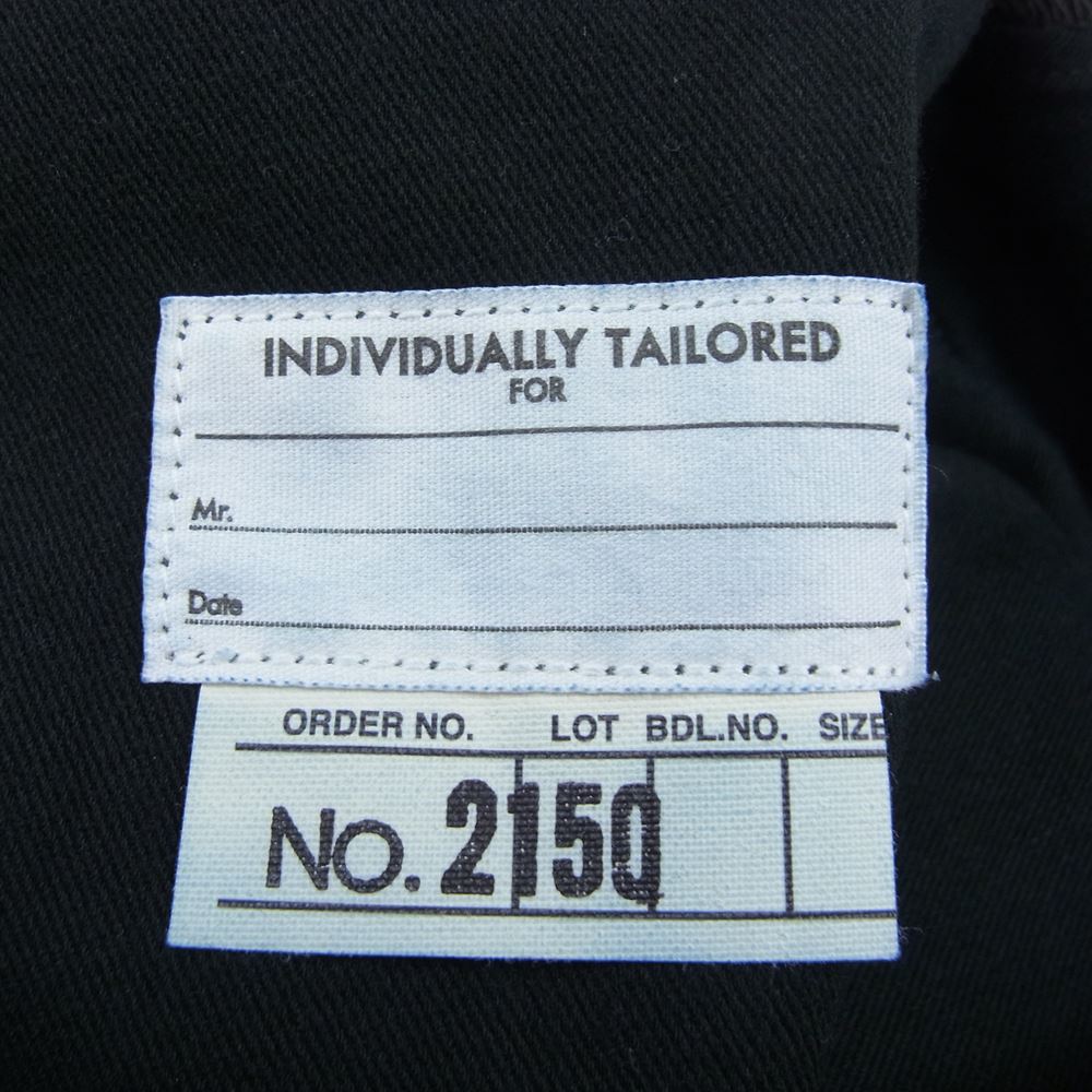 The REAL McCOY'S ザリアルマッコイズ JOE McCOY ジョーマッコイ ウール トラウザー パンツ ブラック系 32【中古】