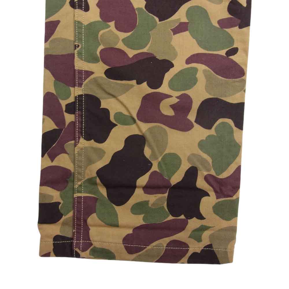 The REAL McCOY'S ザリアルマッコイズ MP21005 BEO GAM CAMOUFLAGE TROUSERS ベオガム カモ 迷彩 パンツ ブラウン系 グリーン系【中古】