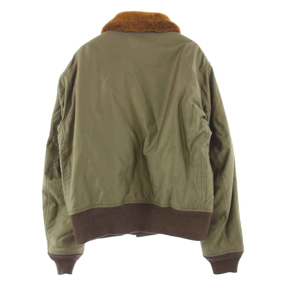 The REAL McCOY'S ザリアルマッコイズ TYPE B-10 REAL McCOY MFG. CO. フライト ミリタリー ジャケット カーキ系 40【中古】