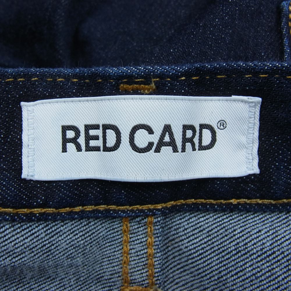 レッドカード 26503P スリムボーイフレンド ジーンズ デニムパンツ インディゴブルー系 24【中古】