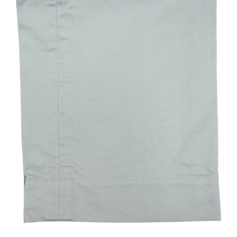 The REAL McCOY'S ザリアルマッコイズ JOE McCOY ベルトレス 1タック パンツ ベージュ系 34【中古】