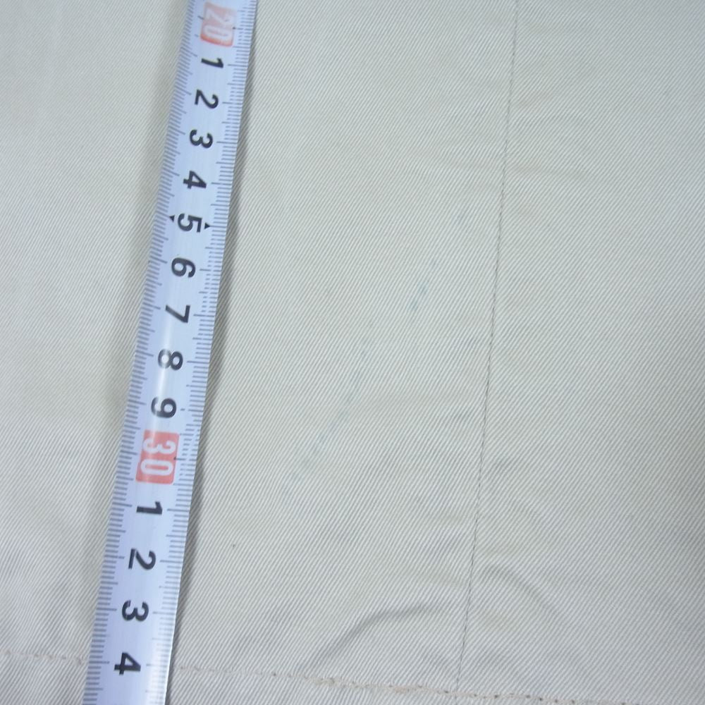 The REAL McCOY'S ザリアルマッコイズ JOE McCOY ベルトレス 1タック パンツ ベージュ系 34【中古】