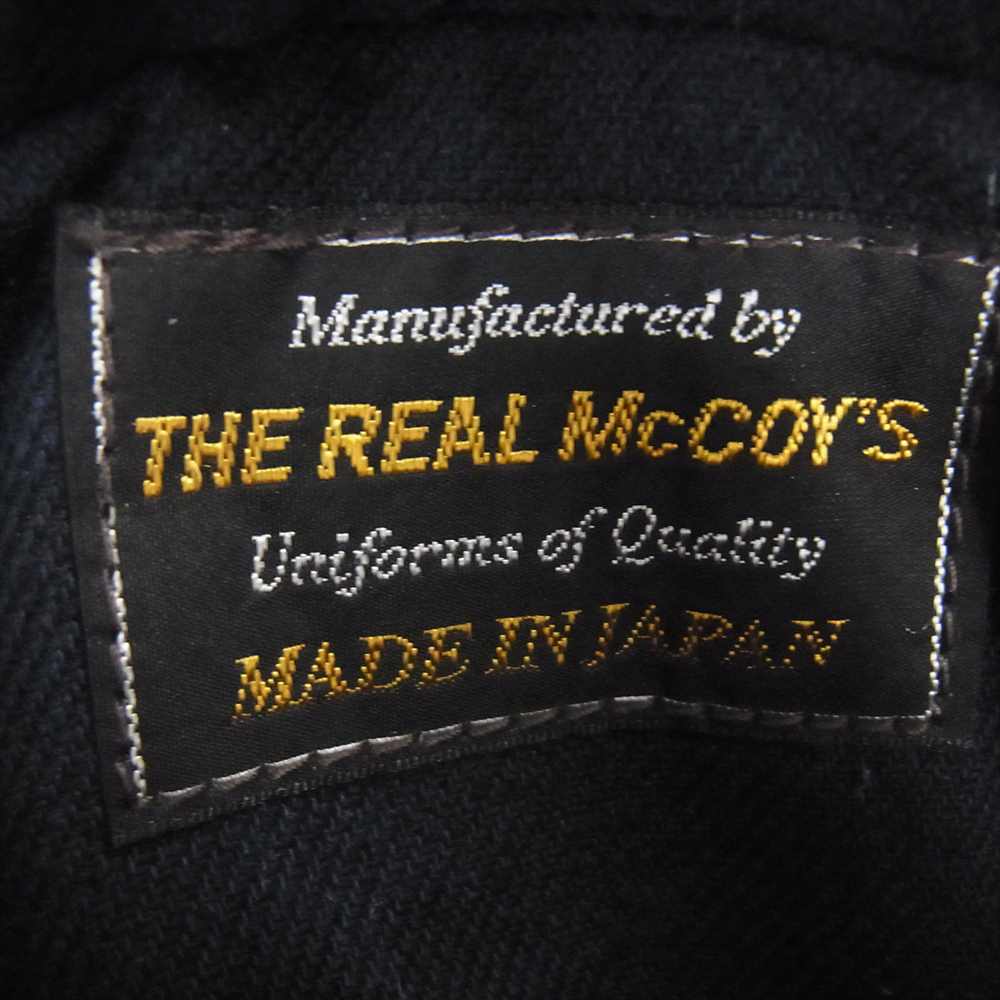 The REAL McCOY'S ザリアルマッコイズ U.S.NAVY PEA COAT WWⅡ ピーコート ブラック系 38【中古】