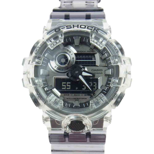 G-SHOCK ジーショック GA-700SK スケルトン クリア アナデジ クォーツ 腕時計 ウォッチ マルチカラー系【中古】