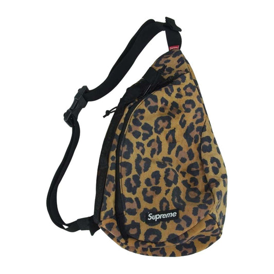 Supreme シュプリーム 20AW Sling Bag Leopard スリング ショルダー バッグ レオパード ブラウン系【中古】