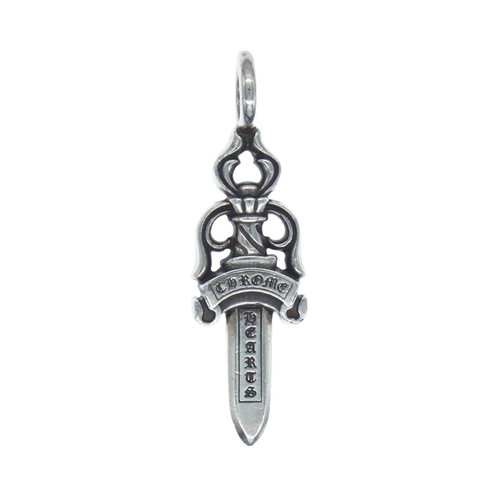 CHROME HEARTS クロムハーツ（原本無） DBL DAGGER ダブルダガー ペンダント シルバー系【中古】