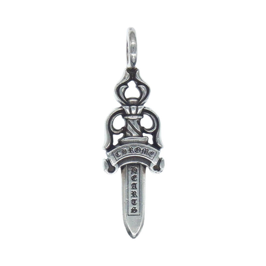 CHROME HEARTS クロムハーツ（原本無） DBL DAGGER ダブルダガー ペンダント シルバー系【中古】