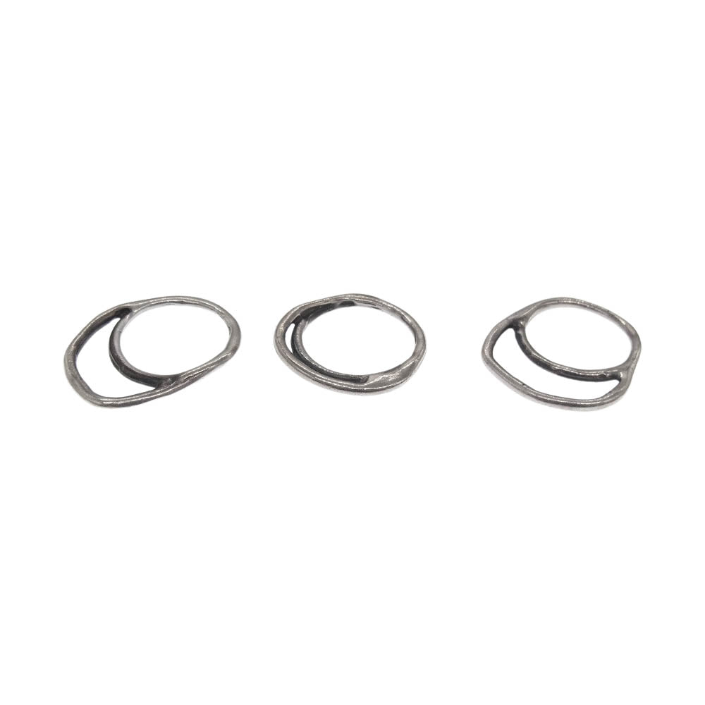 イオッセリアーニ シルバー925 8連 リング シルバー系 8【中古】