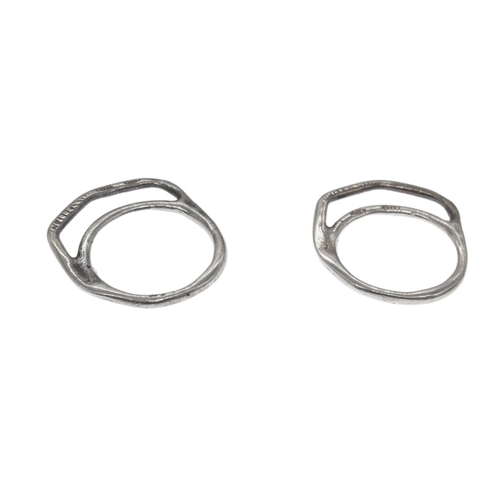 イオッセリアーニ シルバー925 8連 リング シルバー系 8【中古】