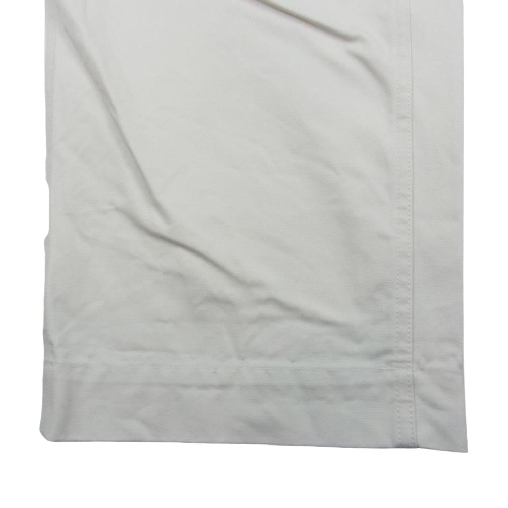 フランネル BBZ22002102A0002 2タック チノ トラウザー パンツ オフホワイト系 3【中古】