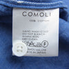 COMOLI コモリ 15AW 15F-02004 ベタシャン バンドカラー 長袖 シャツ インディゴブルー系【中古】