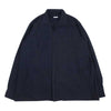 COMOLI コモリ 16AW J03-02003 コットンネル オープンカラー 長袖 シャツ ネイビー系【中古】