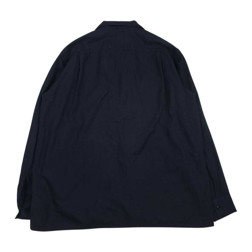 COMOLI コモリ 16AW J03-02003 コットンネル オープンカラー 長袖