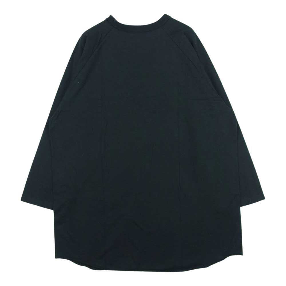 STANDARD CALIFORNIA スタンダードカリフォルニア SD HEAVYWEIGHT LOGO BBT ヘビーウェイト ロゴプリント 七分袖 Tシャツ ブラック系 XL 46 - 48【美品】【中古】