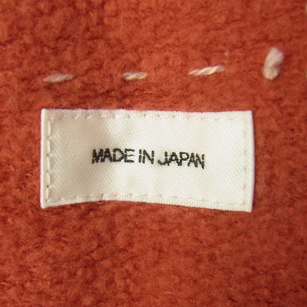 VISVIM ビズビム 20SS 0120105010015 JUMBO SWEAT L/S UNEVEN DYE ジャンボ 長袖 クルーネック スウェット 赤みがかった橙系 2【中古】