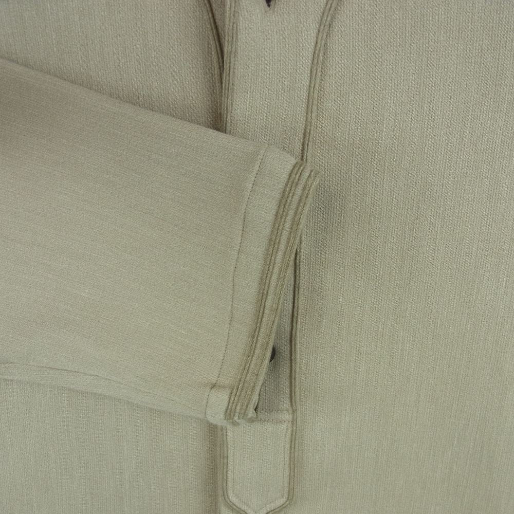 VISVIM ビズビム 20AW 0120205011018 DUGOUT SHIRT L/S ダグアウト 長袖 ベースボール シャツ カーディガン カーキ系 グレイッシュライトオリーブ系 2【美品】【中古】