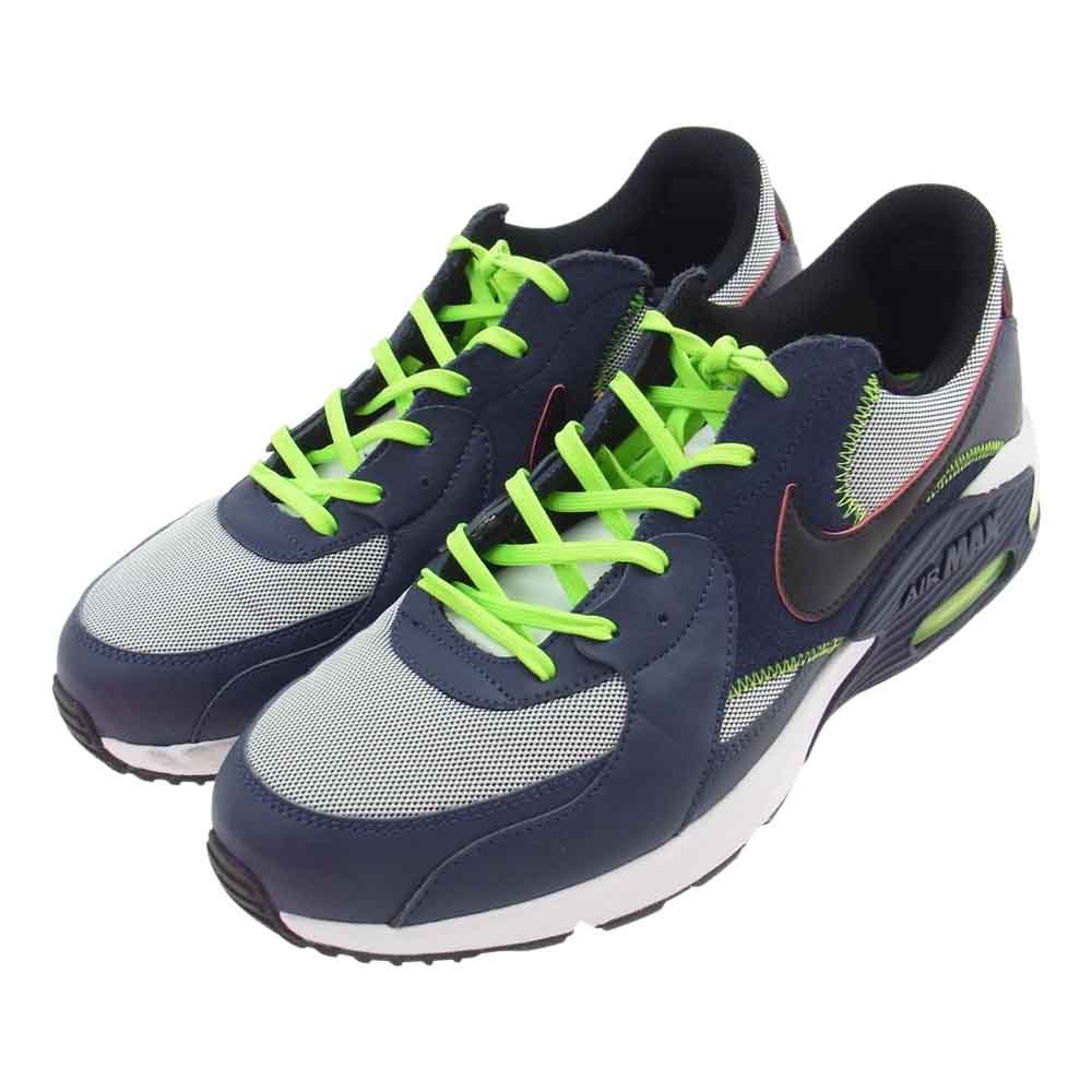 NIKE ナイキ CD4165 400 AIR MAX EXCEE メンズ エア マックス エクシー ローカット ホワイト系 ネイビー系【中古】