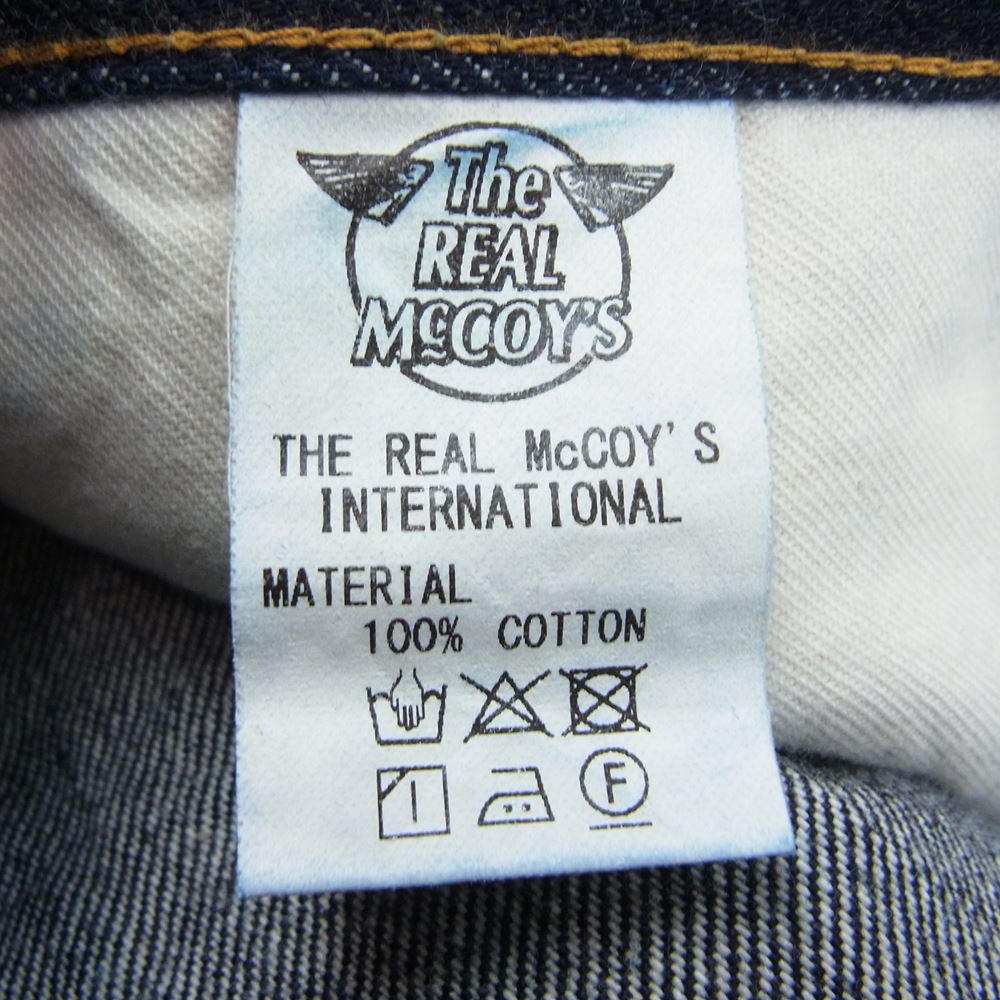 The REAL McCOY'S ザリアルマッコイズ Lot 991 991 テーパード デニム パンツ W29【中古】