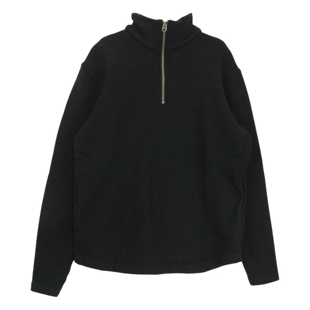 ディーエン ハーフジップ セーター ニット ブラック ブラック系 M【中古】