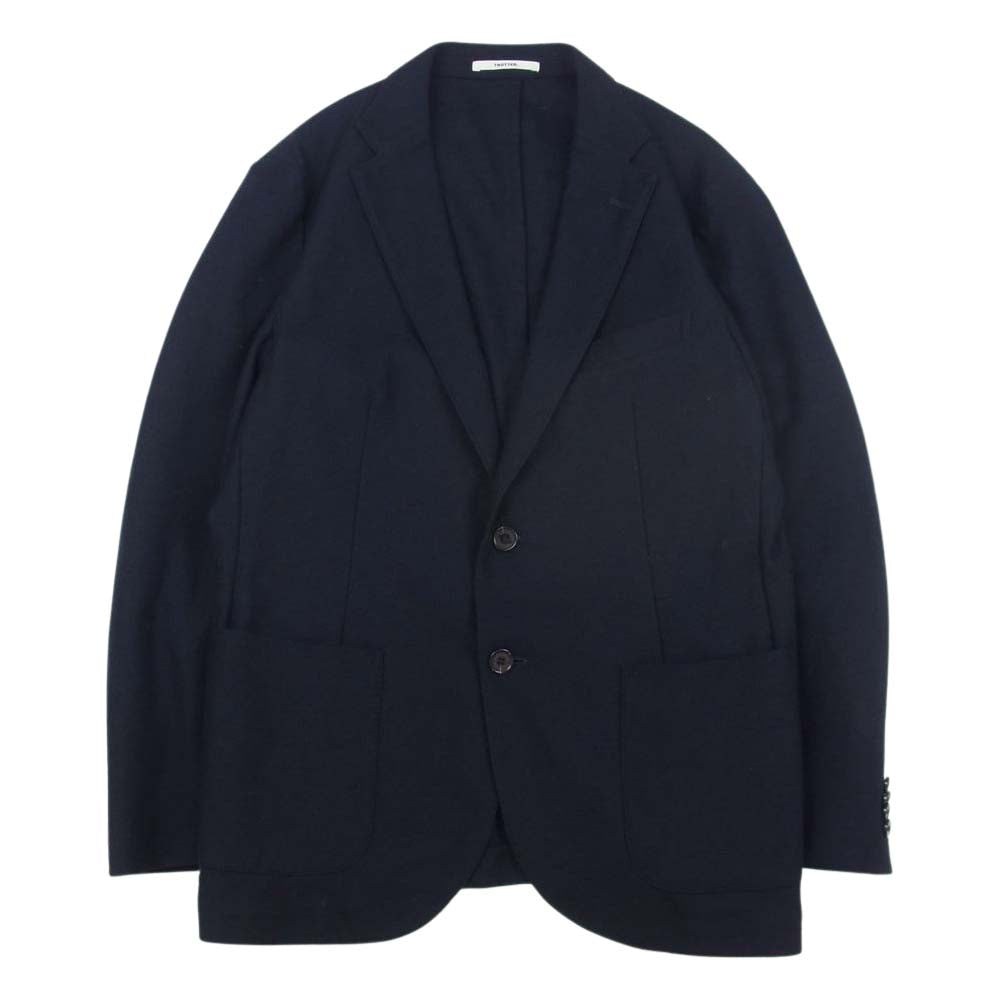 MACKINTOSH PHILOSOPHY マッキントッシュフィロソフィー TROTTER トロッター テーラードジャケット ネイビー系 40L【美品】【中古】