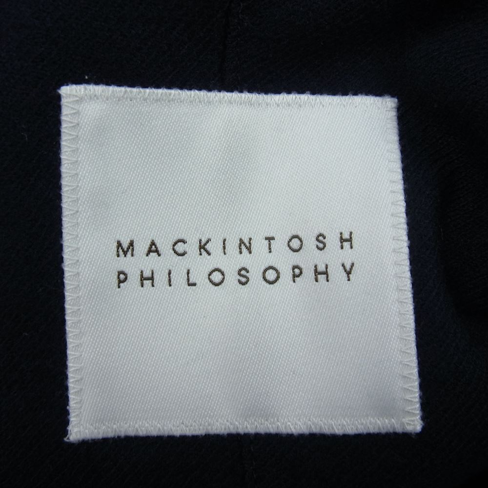 MACKINTOSH PHILOSOPHY マッキントッシュフィロソフィー TROTTER トロッター テーラードジャケット ネイビー系 40L【美品】【中古】