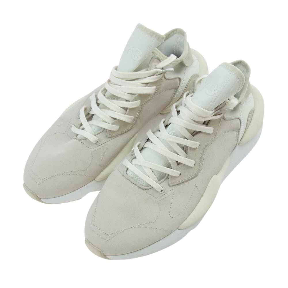 adidas アディダス GX6079 Y-3 ヨウジヤマモト ワイスリー KAIWA カイワ ローカットスニーカー ホワイト系 ベージュ系 30.0cm【中古】