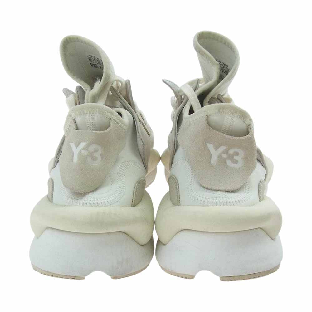 adidas アディダス GX6079 Y-3 ヨウジヤマモト ワイスリー KAIWA カイワ ローカットスニーカー ホワイト系 ベージュ系 30.0cm【中古】