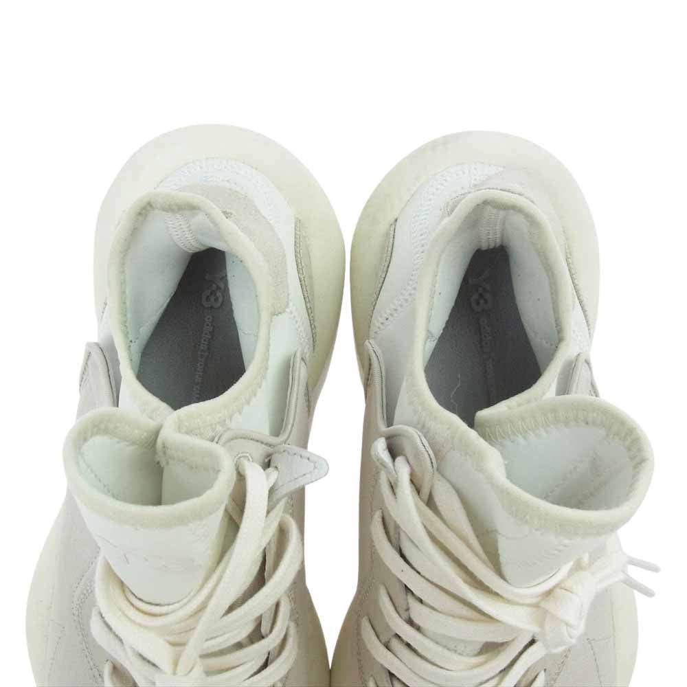 adidas アディダス GX6079 Y-3 ヨウジヤマモト ワイスリー KAIWA カイワ ローカットスニーカー ホワイト系 ベージュ系 30.0cm【中古】