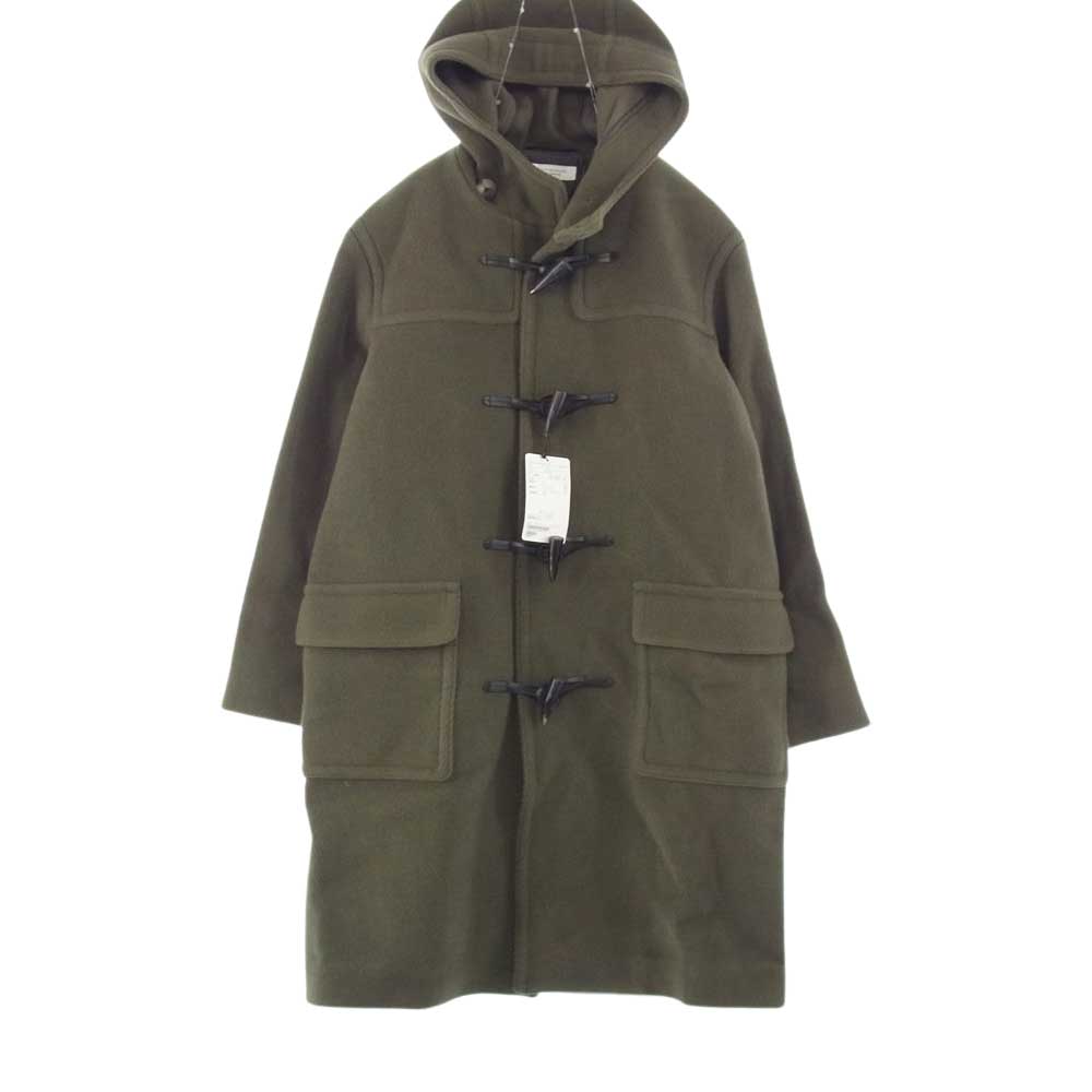 UNITED ARROWS ユナイテッドアローズ BEAUTY＆YOUTH ビューティーアンドユース Vallombrosa バロムブローサ ウール ダッフル コート モスグリーン系 S【新古品】【未使用】【中古】